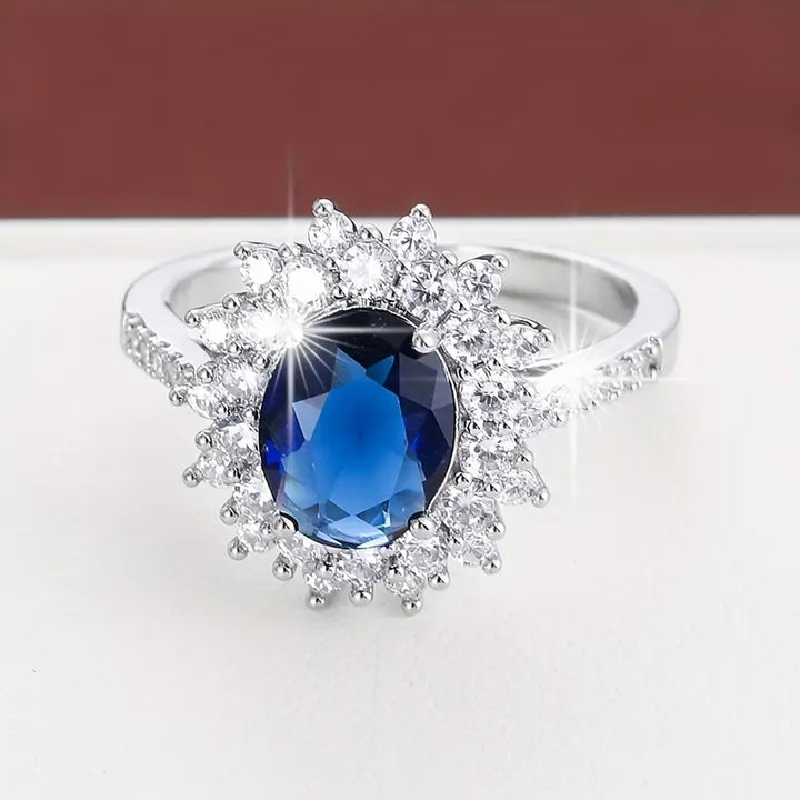 Vionne Saphirae Ring | White Gold