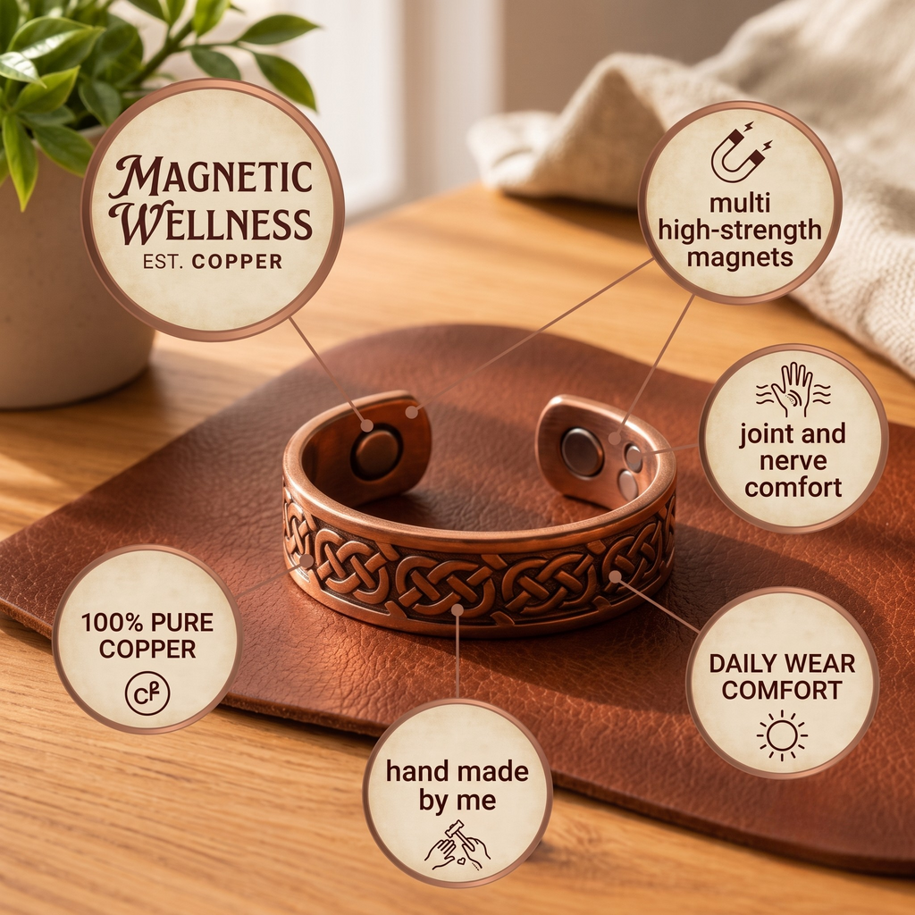 Mary's Bracken Copper Ring