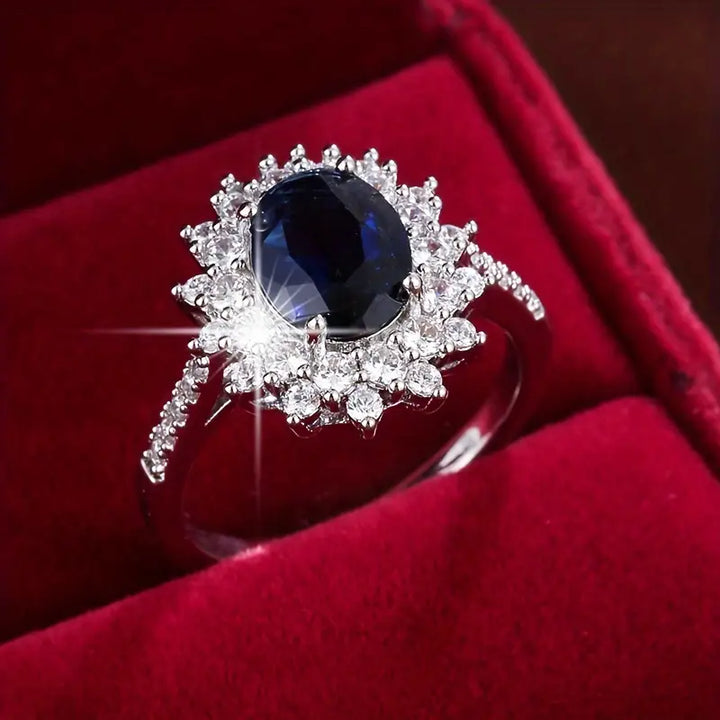 Vionne Saphirae Ring | White Gold