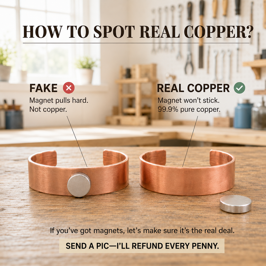 Patricia's Talon Men's Copper Bracelet