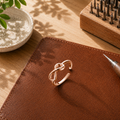 Mary's Loop Copper Toe Ring