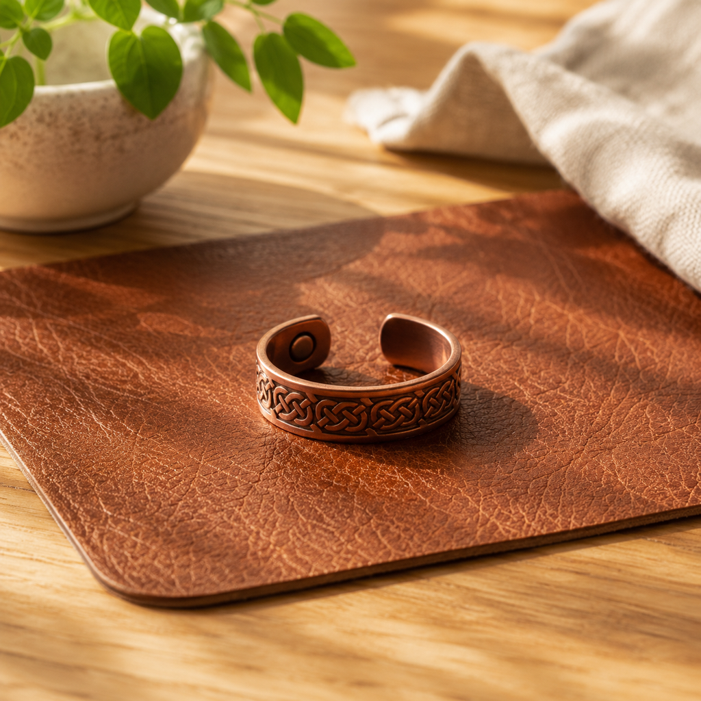 Mary's Bracken Copper Ring