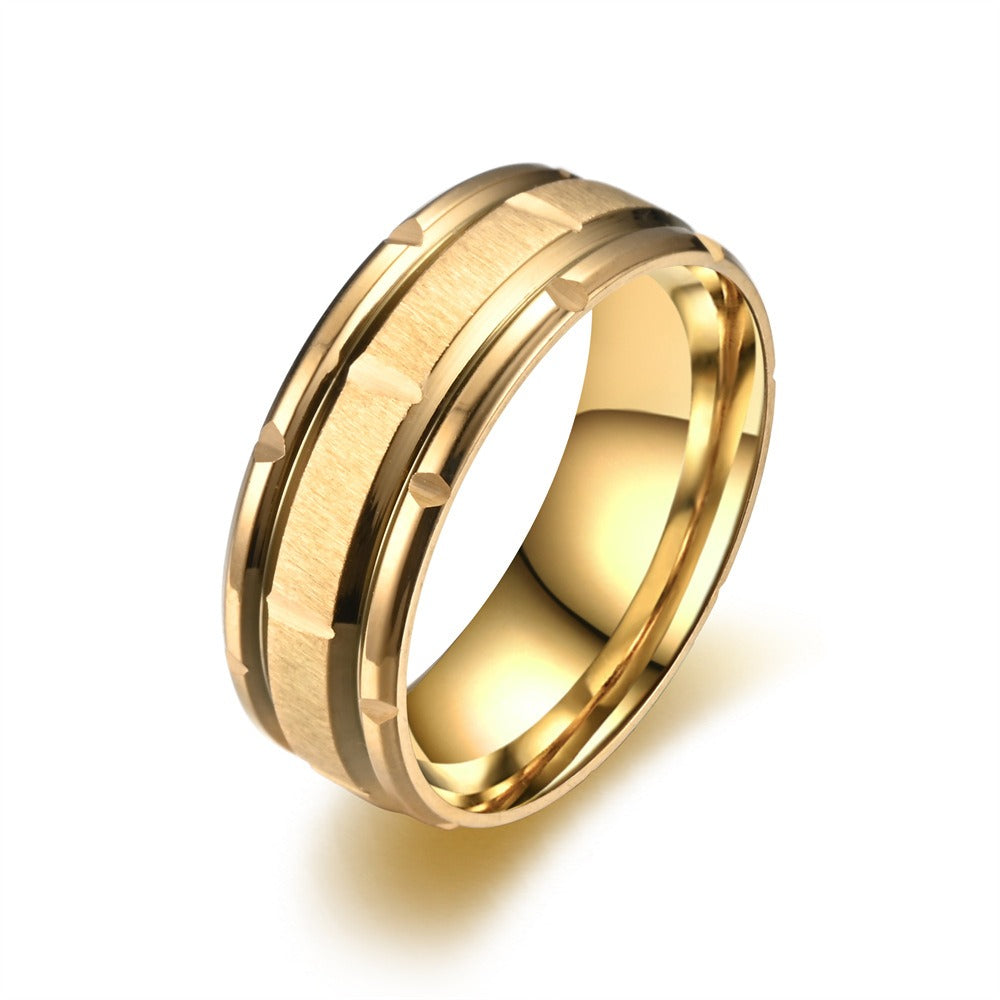 GOLDEN  BAND RING