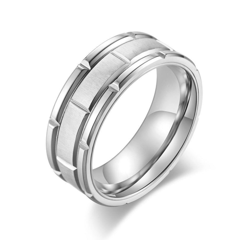 SILVER  BAND RING