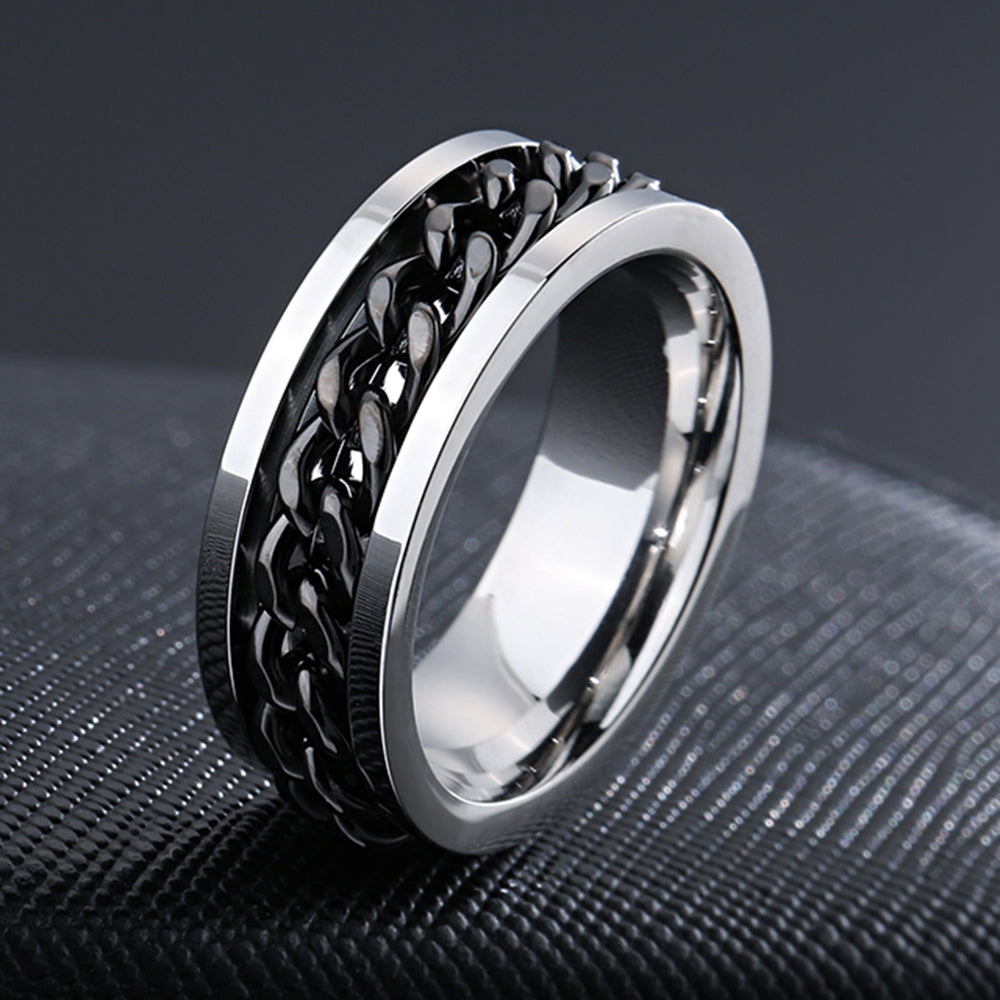 SILVER  BAND RING