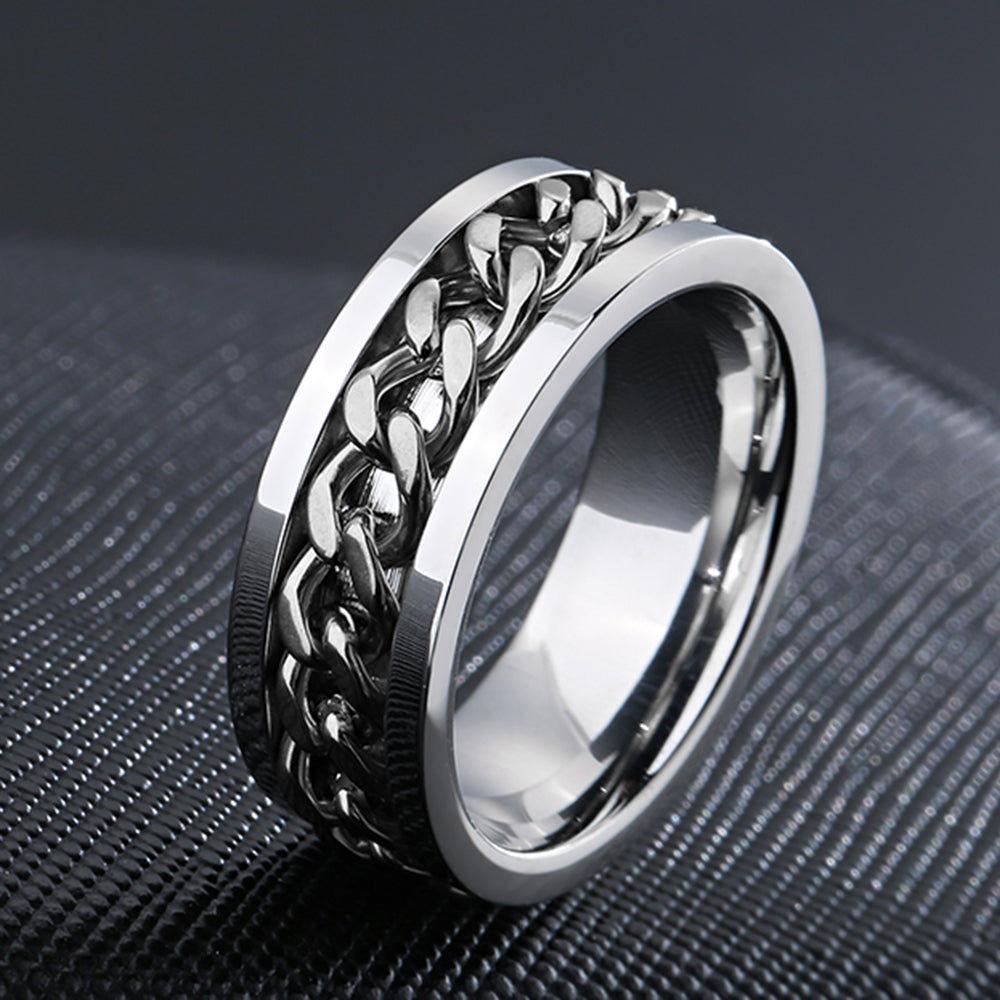 SILVER  BAND RING