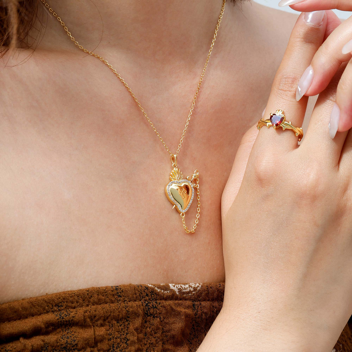 Sacred Heart Ring