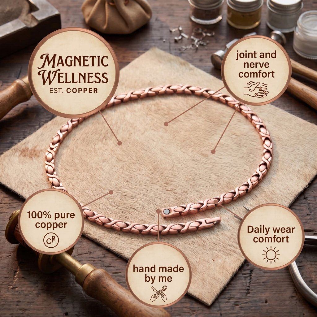 Patricia's Pine Copper Necklace.