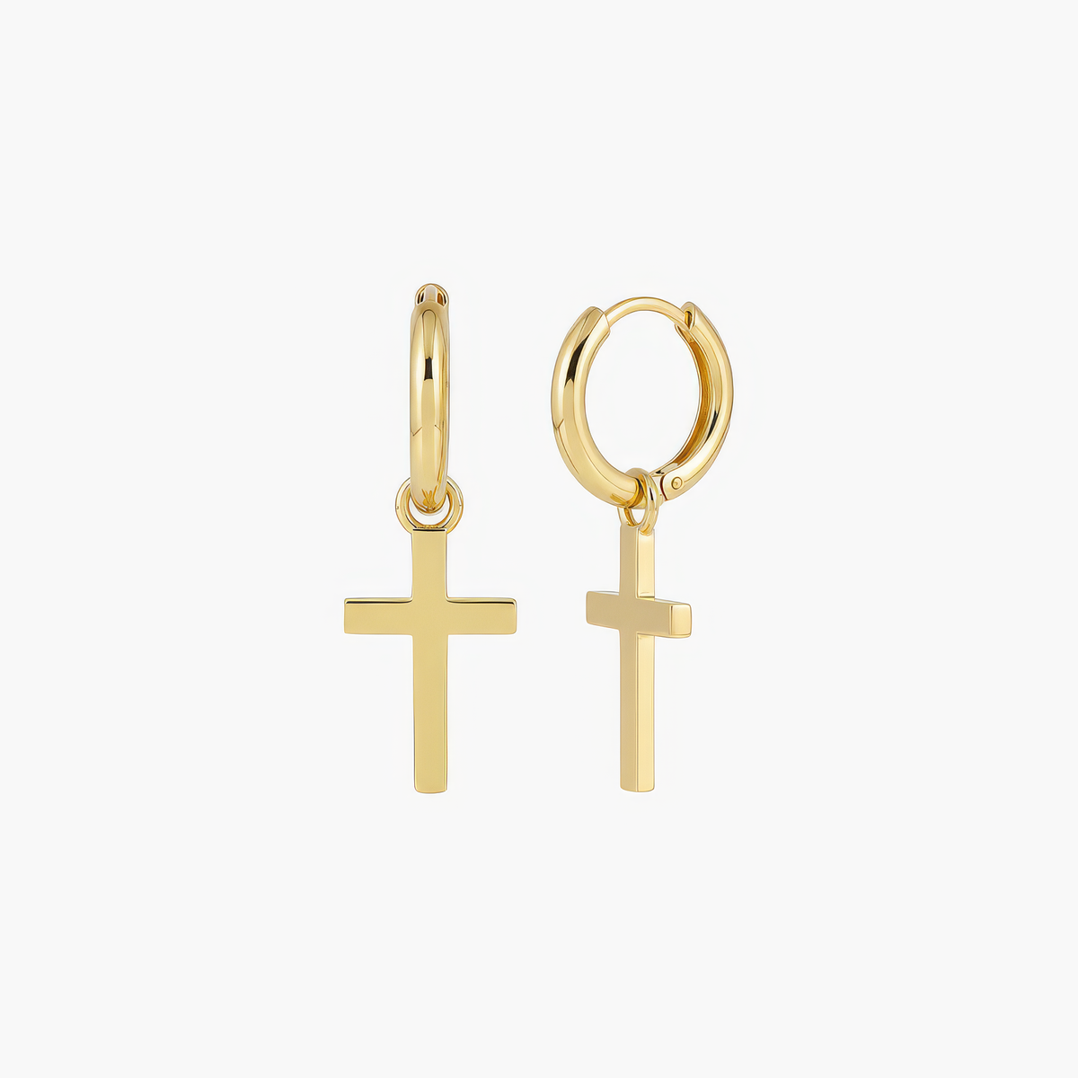 Classic Cross Hoops