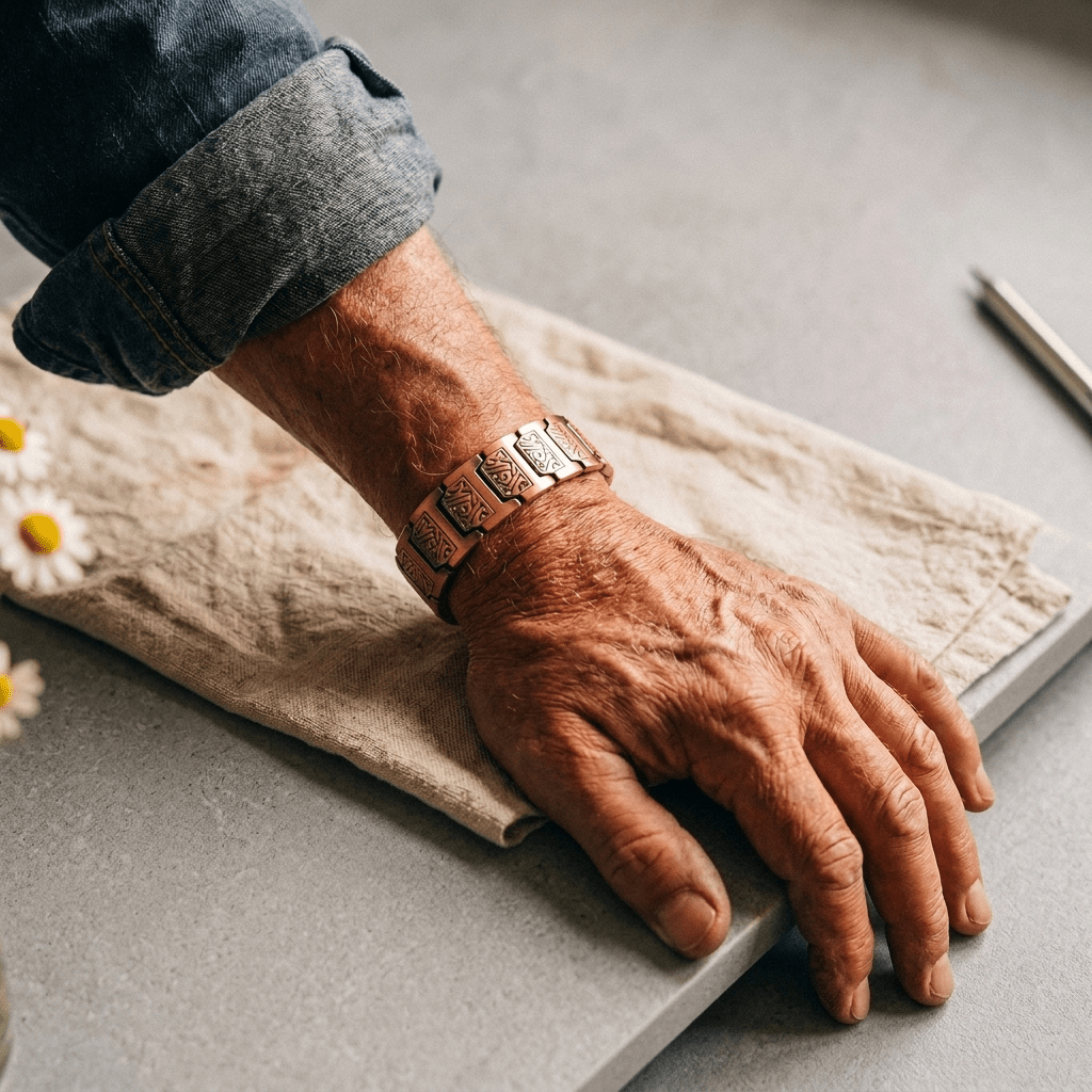 Mary's Glen Men's Copper Bracelet