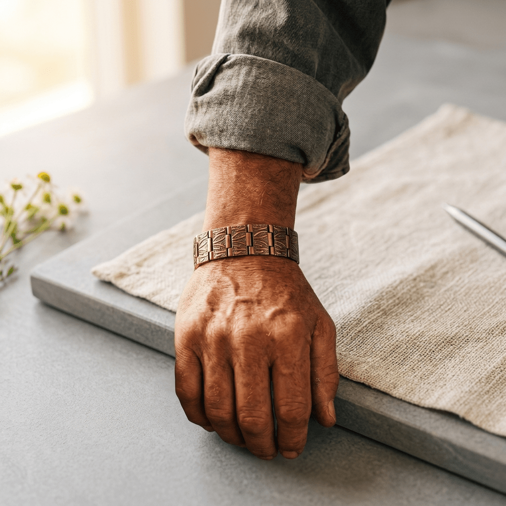 Mary's Grit Men's Copper Bracelet