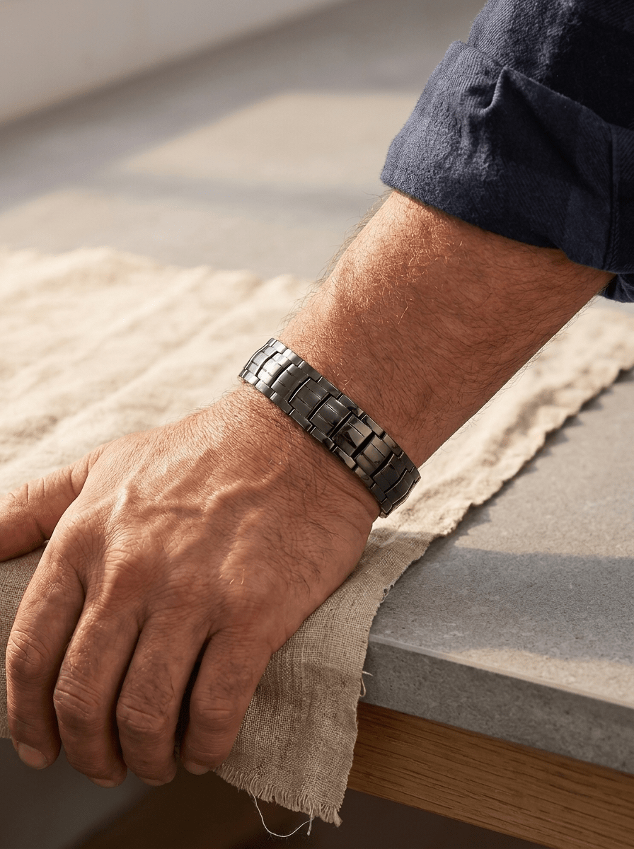 Mary'sOchre Men's Copper Bracelet