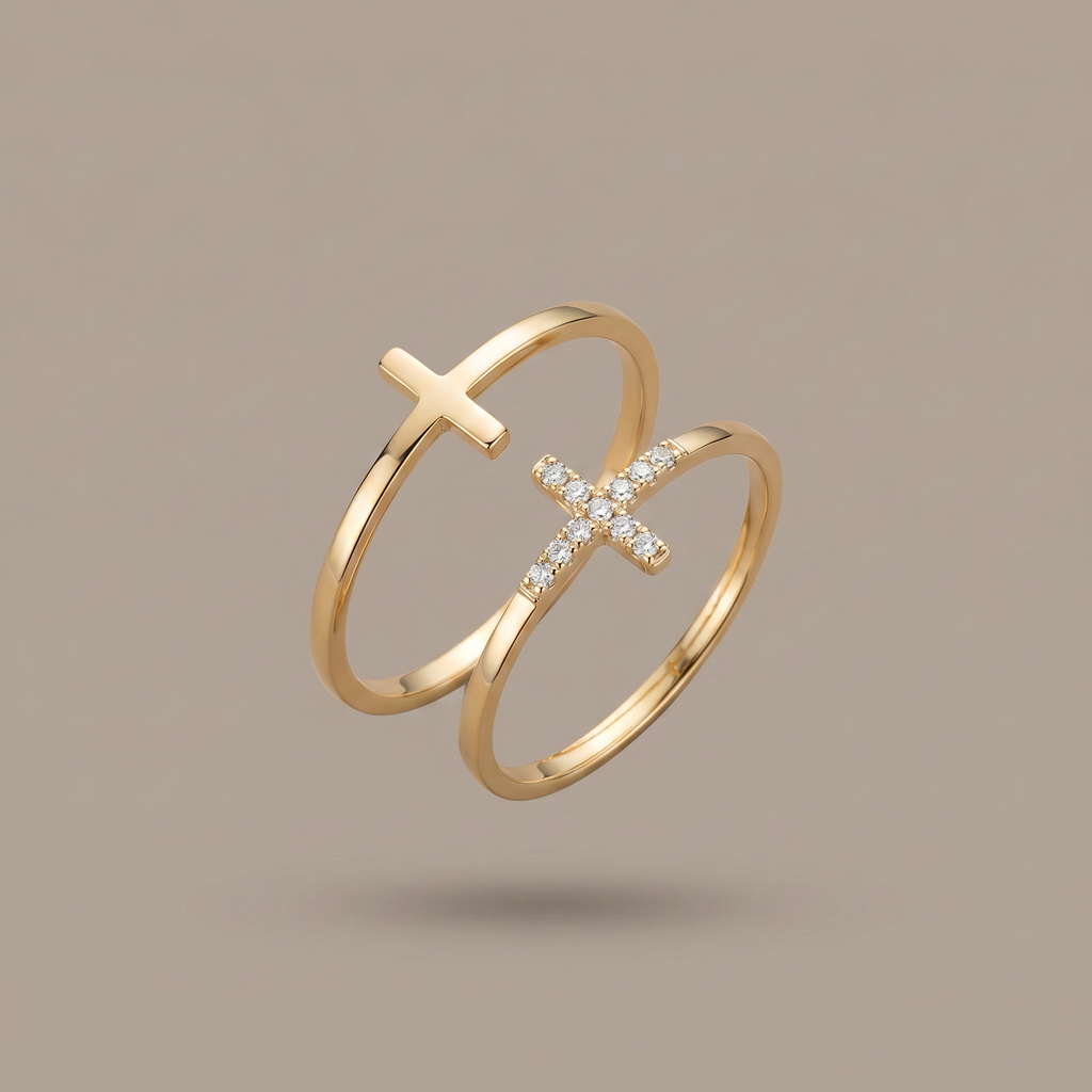 The Grace in Balance Ring 2-Piece-Set