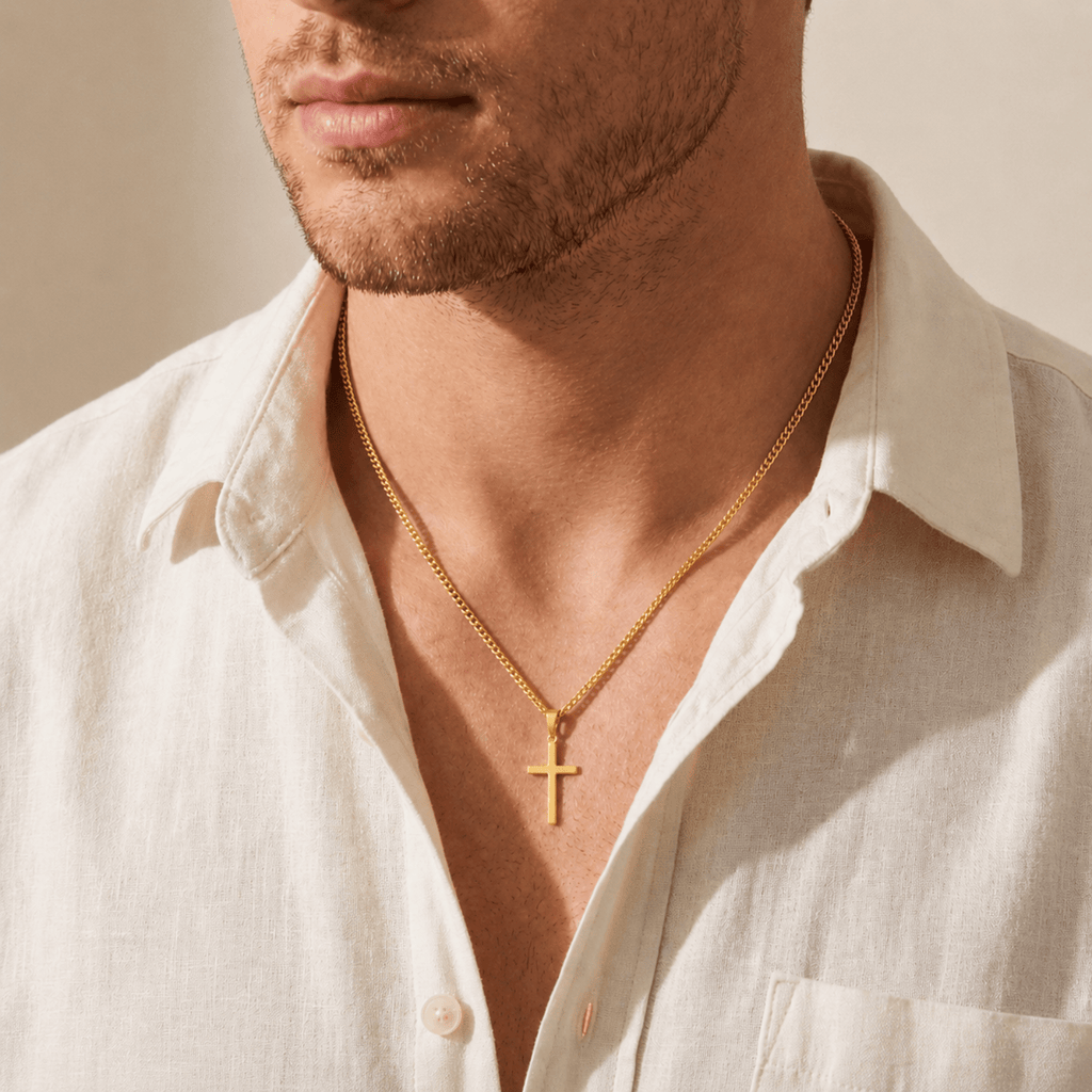 His Cross Necklace